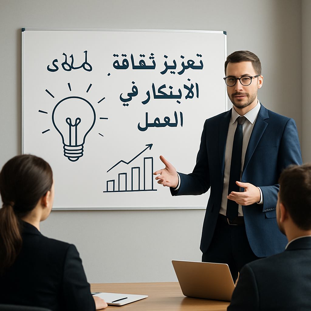 تعزيز ثقافة الابتكار في العمل